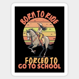 Horse-Riding Sticker